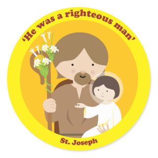 St. Joseph Classic Round Sticker
