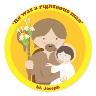 St. Joseph Classic Round Sticker