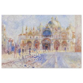 St Mark's Square, Venice (Piazza San Marco) Tissue Paper