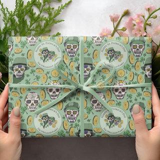 St Patrick's Day Irish Sugar Skull Custom