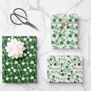 St. Patrick's Day Shamrocks  Sheets