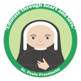 St. Paula Frassinetti Classic Round Sticker