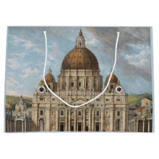 St Peter's Basilica in the Vatican City Large Gift Bag