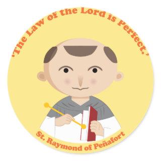 St. Raymond of Peñafort Classic Round Sticker