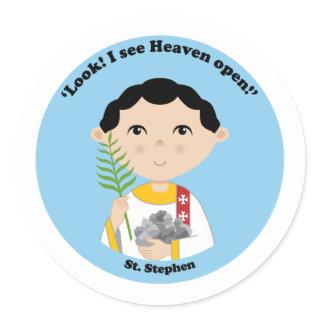 St. Stephen Classic Round Sticker