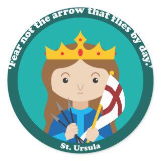 St. Ursula Classic Round Sticker