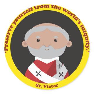 St. Victor Classic Round Sticker