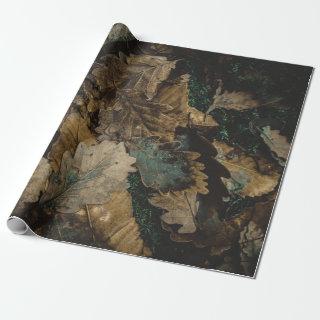 Stack of assorted leaves photo