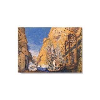Stage set for the 'Dieu Bleu' Canvas Print