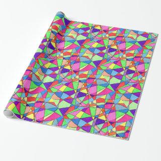 "Stained Glass" Abstract Design