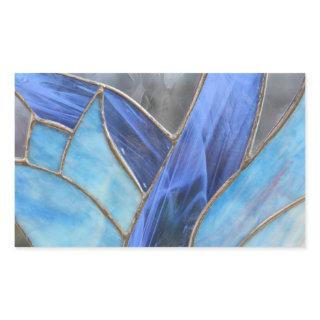 Stained Glass Rectangular Sticker