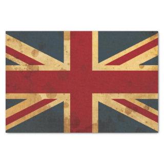 Stained Union Jack UK Flag Tissue Paper