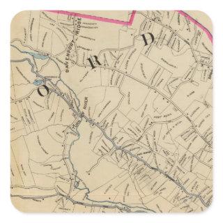 Stamford, New York Square Sticker