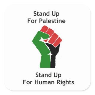 Stand Up For Palestine Sticker