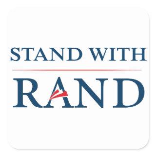 Stand With Rand Square Sticker
