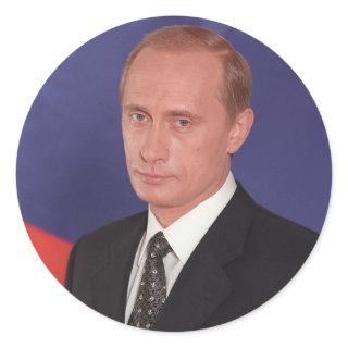 Stand with Vlad Classic Round Sticker