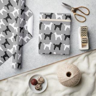 Standard Poodle Silhouettes Pattern