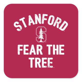 Stanford University | Fear The Stanford Tree Square Sticker