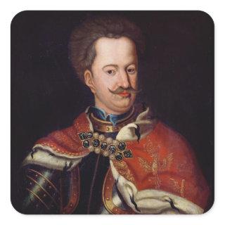 Stanislaw I Leszczynski Square Sticker