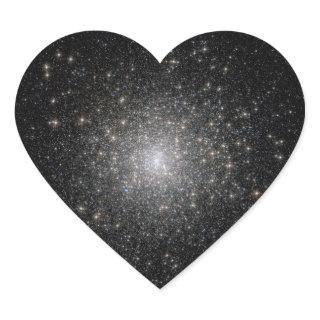 Star Clusters - Starry Sky Heart Sticker