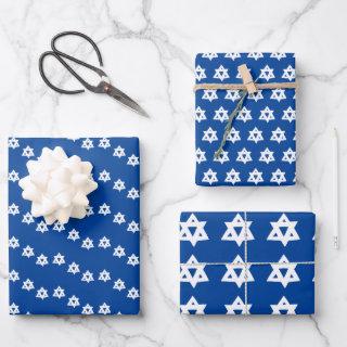 Star of David Jewish Bar Mitzvah Hanukkah Simple  Sheets