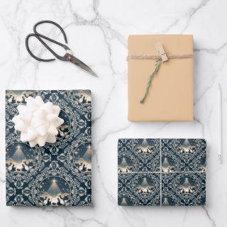 Star of Wonder Mandala Nativity Geometric Tile  Sheets