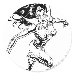 Star Sapphire 3 Classic Round Sticker