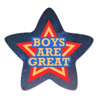 Star-shaped Stickers