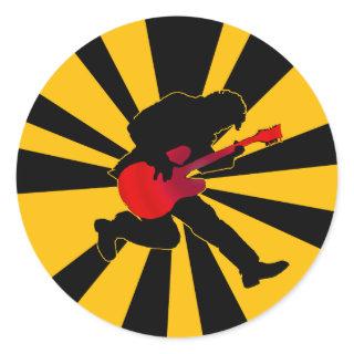 Starburst Rocker Sticker