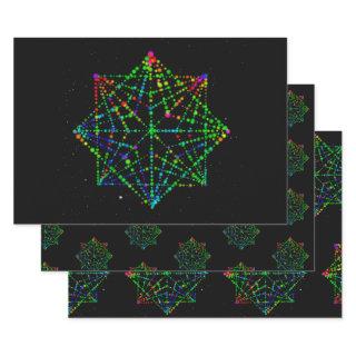 Starfield Kaleidoscope Design    Sheets