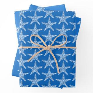 Starfish  Beach Summer Ocean Blue Wedding  Sheets