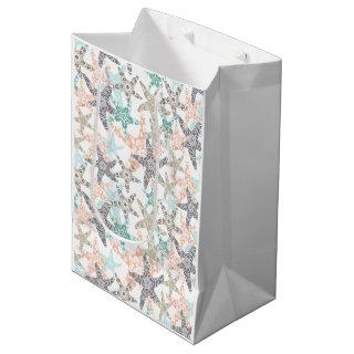 Starfish Seamless Pattern Medium Gift Bag