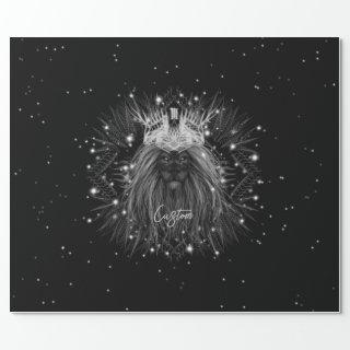 Starlight Lion with Crown Monogram