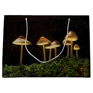 Starry Night Glowing Mushrooms  Large Gift Bag