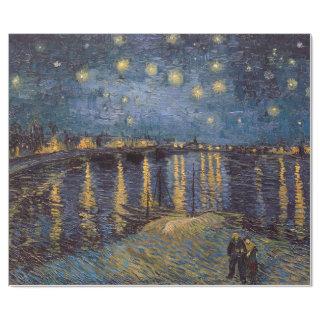 Starry Night Over Rhone River by Vincent Van Gogh