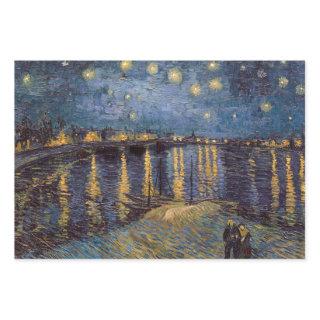 Starry Night Over Rhone River by Vincent Van Gogh  Sheets