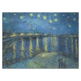 Starry Night Over the Rhone by Van Gogh Tissue Paper