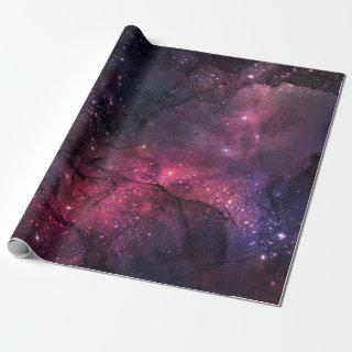 Starry Stars Outer Space Galaxy Planetary Pattern