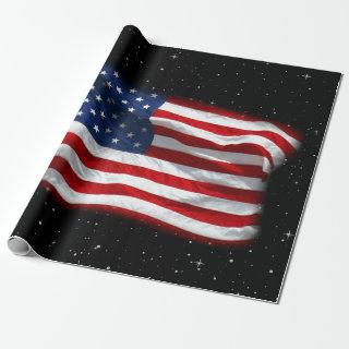 Stars and Stripes USA Patriotic American Flag