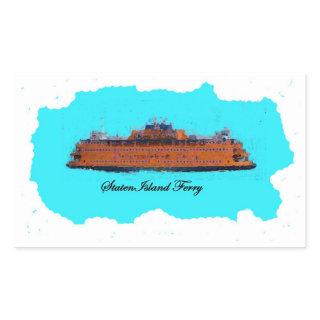 Staten Island Ferry Sticker