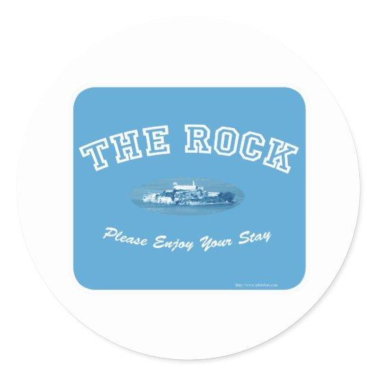 Stay at Alcatraz Classic Round Sticker