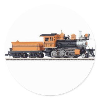 Steam Locomotive Mogul Sticker