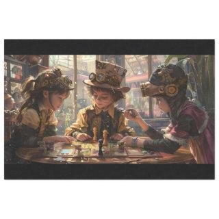 Steampunk Children Tissue Paper