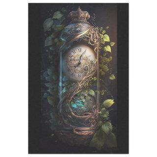 Steampunk Clock Tissue Paper