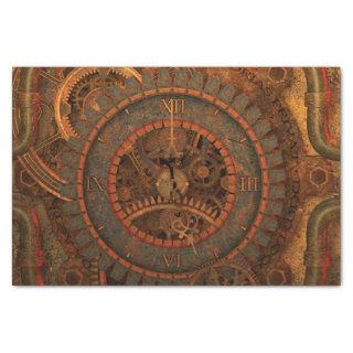 Steampunk clockwork tissue paper