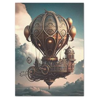 Steampunk Hot Air Balloon Tissue Paper