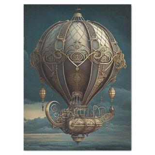 Steampunk Hot Air Balloon Tissue Paper