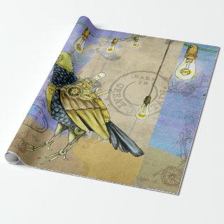 Steampunk Mechanical Bird Engineering Father's Day