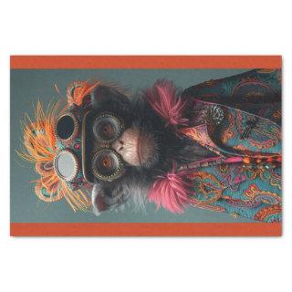 Steampunk Monkey Business Tissue Paper