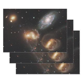 Stephan's Quintet: A Galaxy Galactic Wreckage  Sheets